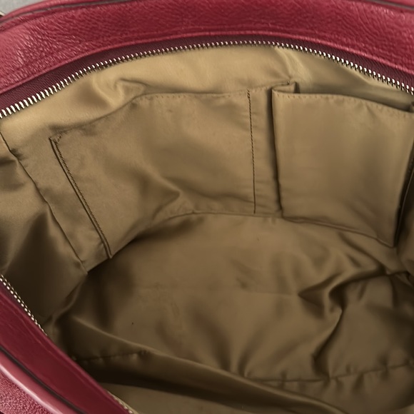 Coach Red (Maroon) Tote - Picture 9 of 12